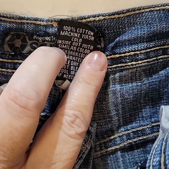 Little boys South Pole Jean Shorts - Picture 9 of 10